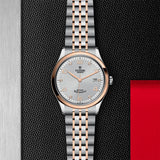 Tudor 1926 Automatic Silver Dial Two Tone Steel Strap Watch for Men - M91651-0001