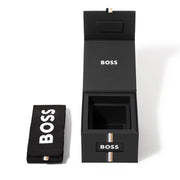 Hugo Boss Candor Automatic Black Dial Silver Steel Strap Watch for Men - 1514117