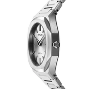 D1 Milano Ultra Thin Silver Dial Silver Steel Strap Watch for Women - D1-UTBL30