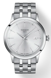 Tissot Classic Dream Silver Dial Silver Steel Strap Watch for Men - T129.410.11.031.00