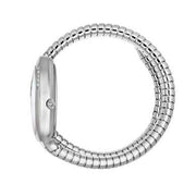 Just Cavalli Glam Evo 4 Mother of Pearl Dial Silver Steel Strap Watch for Women - JC1L229M0015