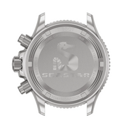 Tissot Seastar 1000 Chronograph Grey Dial White Rubber Strap Watch for Men - T120.217.17.011.00