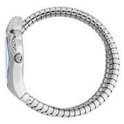 Just Cavalli Ferocious Blue Dial Silver Steel Strap Watch for Women - JC1L306M0015