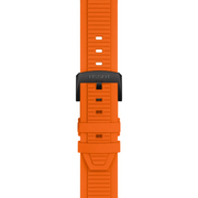 Tissot T Race Chronograph Black Dial Orange Rubber Strap Watch for Men - T141.417.37.051.02