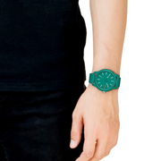 Lacoste 12.12 Cyan Green Dial Cyan Green Silicon Strap Watch for Men  - 2011192