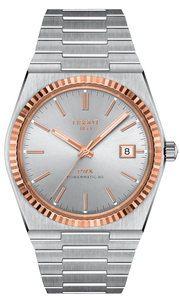 Tissot PRX Powermatic 80 18K Silver Dial Silver Steel Strap Watch for Men - T931.407.41.031.00