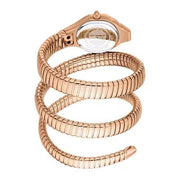 Just Cavalli Glam Evo 4 Mother of Pearl Dial Rose Gold Steel Strap Watch for Women - JC1L229M0045
