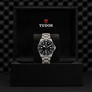 Tudor Pelagos Black Dial Grey Steel Strap Watch for Men - M25407N-0001