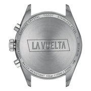 Tissot PR 100 Vuelta Chronograph Black Dial Silver Steel Strap Watch for Men - T150.417.11.051.01