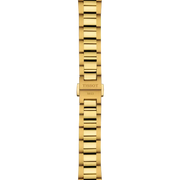 Tissot PR 100 Gold Dial Gold Steel Strap Watch for Women - T150.210.33.021.00