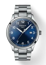 Tissot T-Sport Gent XL Blue Dial Silver Steel Strap Watch for Men - T116.410.11.047.00