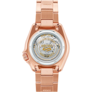 Seiko 5 Sports 55th Anniversary Limited Edition Rose Gold Dial Rose Gold Steel Strap Watch for Men - SRPK08K1