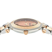 Versace Reve Analog Rose Gold Dial Two Tone Steel Strap Watch for Women - VE8B00424