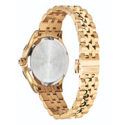 Versace Virtus Quartz Gold Dial Gold Steel Strap Watch for Women - VEHU00720