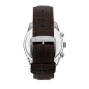 Maserati Attraction Limited Edition Chronograph Blue Dial Brown Leather Strap Watch for Men - R8851151003
