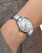 Tissot PR 100 Quartz Silver Dial Silver Steel Strap Watch for Women - T150.210.11.031.00