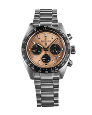 Seiko Solar Prospex Diver Speedtimer Chronograph Limited Edition Brown Dial Silver Steel Strap Watch for Men - SSC951