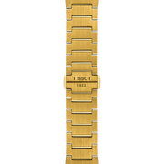 Tissot PRX Digital Quartz Gold Dial Gold Steel Strap Watch for Men - T137.463.33.020.00