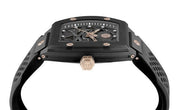 Philipp Plein The $Keleton Black Dial Black Silicone Strap Watch for Men - PWVBA0523