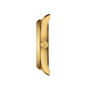 Tissot PR 100 Gold Dial Gold Steel Strap Watch for Women - T150.210.33.021.00