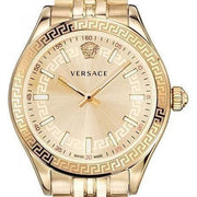 Versace Virtus Quartz Gold Dial Gold Steel Strap Watch for Women - VEHU00720