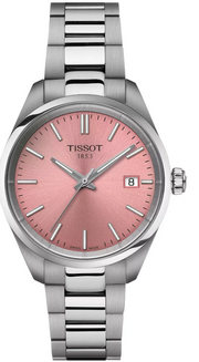 Tissot PR 100 Pink Dial Silver Steel Strap Watch for Women - T150.210.11.331.00