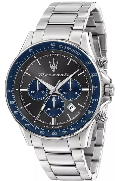 Maserati SFIDA Limited Edition Chronograph Grey Dial Silver Steel