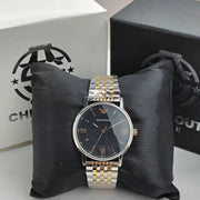 Emporio Armani Kappa Gray Dial Two Tone Steel Strap Watch for Men - AR11121