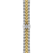 Tissot Ballade Quartz Silver Dial Two Tone Steel Strap Watch for Women - T156.210.22.031.00