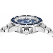 Emporio Armani Sea Explorer Blue Dial Silver Steel Strap Watch for Men - AR60079