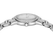 Emporio Armani Mia Mother of Pearl Dial Silver Steel Strap Watch for Women - AR11669
