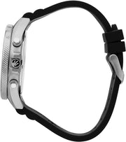 Maserati SFIDA Chronograph Black Dial Black Silicone Strap Watch for Men - R8871640005