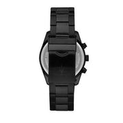 Maserati Attrazione Chronograph Black Dial Black Steel Strap Watch for Men - R8853151009