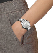 Tissot PR 100 Quartz Silver Dial Silver Steel Strap Watch for Women - T150.210.11.031.00
