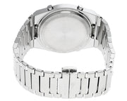 Tissot Digital Quartz Silver Dial Silver Steel Strap Watch for Men - T137.463.11.030.00