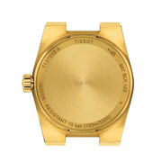 Tissot PRX 25mm Gold DIal Gold Steel Strap Watch for Women - T137.010.33.021.00