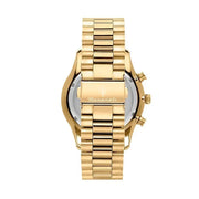 Maserati Tradizione Chronograph White Dial Gold Steel Strap Watch for Men - R8873646003