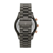 Maserati Tradizione Chronograph Black Dial Black Steel Strap Watch for Men - R8873646001