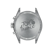 Tissot PR 100 Tour De France Chronograph Black Dial Silver Steel Strap Watch for Men - T150.417.11.051.00