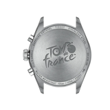 Tissot PR 100 Tour De France Chronograph Black Dial Silver Steel Strap Watch for Men - T150.417.11.051.00