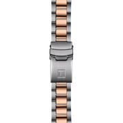 Tissot Seastar 1000 Quartz Black Dial Two Tone Steel Strap Watch for Men - T120.410.22.051.01