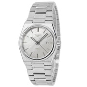 Tissot PRX Quartz Mother of Pearl Dial Silver Steel Strap Watch for Women- T137.210.11.111.00