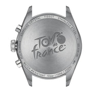 Tissot PR 100 Tour De France Chronograph Black Dial Silver Steel Strap Watch for Men - T150.417.11.051.00