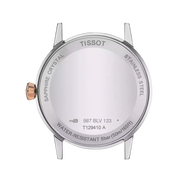 Tissot T Classic Dream Quartz White Dial Two Tone Steel Strap Watch for Men - T129.410.22.013.00