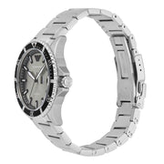 Emporio Armani World Explorer Silver Dial Silver Steel Strap Watch for Men - AR11683