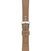 Tissot Stylist Quartz Silver Dial Brown Leather Strap Watch for Women - T159.909.16.031.00