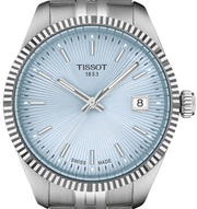 Tissot Ballade Quartz Blue Dial Silver Steel Strap Watch for Women - T156.210.11.351.00