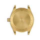 Tissot PR 100 Gold Dial Gold Steel Strap Watch for Women - T150.210.33.021.00