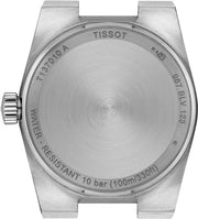 Tissot PRX Quartz Diamonds Black Dial Silver Steel Strap Watch for Women - T137.010.11.056.00