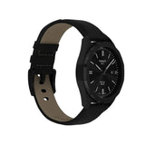 Tissot PRC 100 Solar Quartz Black Dial Black Leather Strap Watch for Men - T151.422.36.051.00